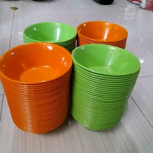(up)promo 6 pcs mangkok semi melamine makan/mangkok sayur serbaguna