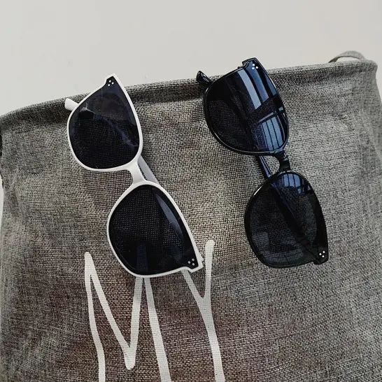 COD ❤️ Kacamata Hitam Korean Fashion / Sunglassess Wanita & Pria Unisex—yy 5