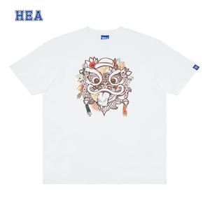 เสื้อยืดคู่รัก เฮฟวีเวท ผ้าฝ้าย 100% Unisex พลัสไซส์ สไตล์สตรีท ชุดฤดูร้อน พิเศษ ขายดีที่สุด คอกลม สั้น ทรงหลวม มาใหม่ เหมาะสำหรับเล่นกีฬา