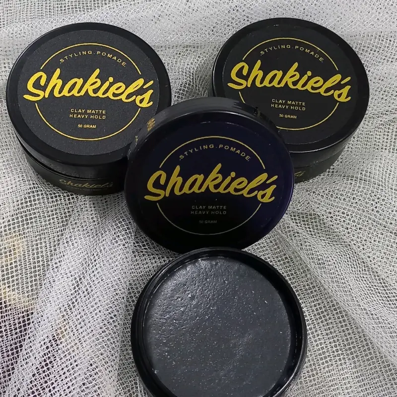 Shakiel's Clay Matte 50 gram with charcoal/Minyak Rambut Non Klimis/BPOM/Original/ Pomade 2