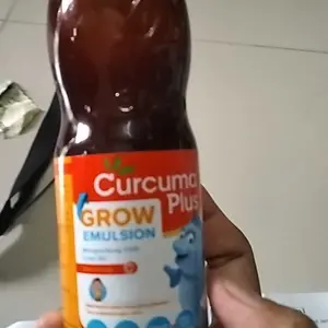 Curcuma Plus Grow Emulsion Syrup - Orange 200ml