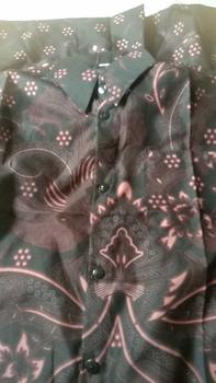 Product Review of FRONT CHOICE - TERBARU COUPLE SWEET BATIK COUPLE AYAH DAN ANAK LAKI LAKI - BATIK PRIA LENGAN PANJANG WARNA HITAM MOTIF SENTANI TERLARIS from I** A**H 1