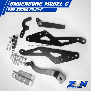 Underbone Satria Fu 150R Fu/Fi karbu & injeksi bahan plat besi tebal Motorcycle