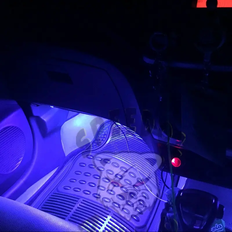Lampu led kolong dashboard mobil rgb remot lampu led kolong mobil rgb 6