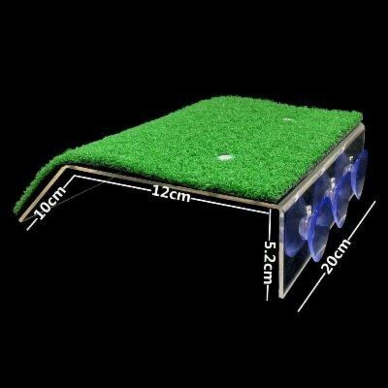 Seven Master Floating Island Basking Platform Ladder Mat Aquarium Decoration Simulated Landscaping Rest Lawn 6