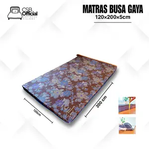 CSB Matras Protector Kasur Busa 120 x 200 x 5 cm Topper Kasur Spring Bed Dilengkapi Karet