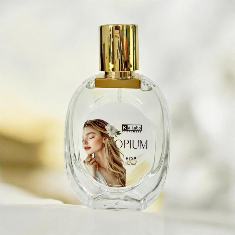  KIMTRONSALAN Nước Hoa Nữ OPIUM 35ml Lưu Hương 6-8h KALABO Perfume Cosmetic 