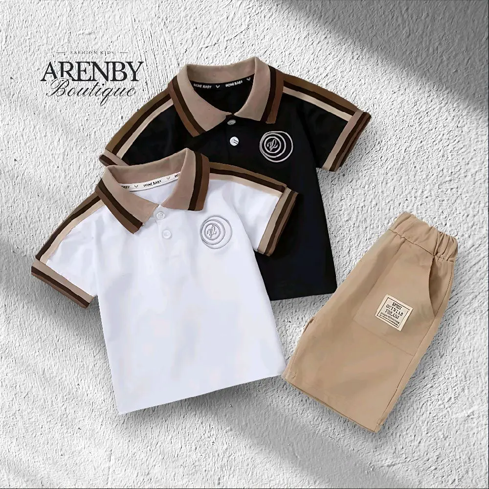 Baju Anak Laki-laki Model POLO OR Usia 1-6 Tahun Setelan Anak Laki Laki