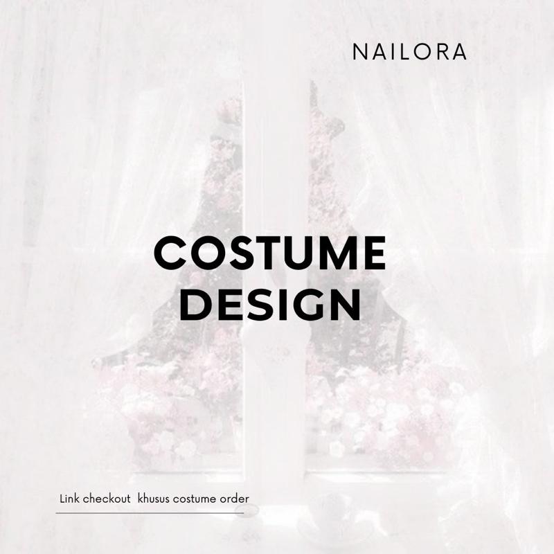 Kuku palsu Costume Design By NAILORA untuk Art Nail - Model 0