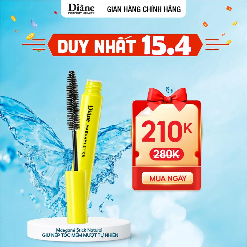 Mascara Chuốt Tóc Giữ Nếp Mềm Mượt Tự Nhiên Diane Maegami Stick Natural 10ml Tạo Kiểu Tóc