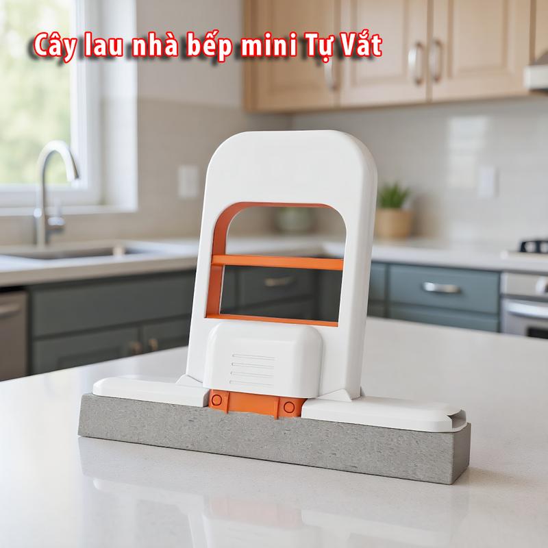  Cây Lau Nhà Bếp Mini Cây Lau Bàn Bếp Tự Vắt Thông Minh Cây Lau Đa Năng Bọt Biển Siêu Thấm Hút Làm Sạch Cực Nhanh Gấp Gọn Tiện Lợi 