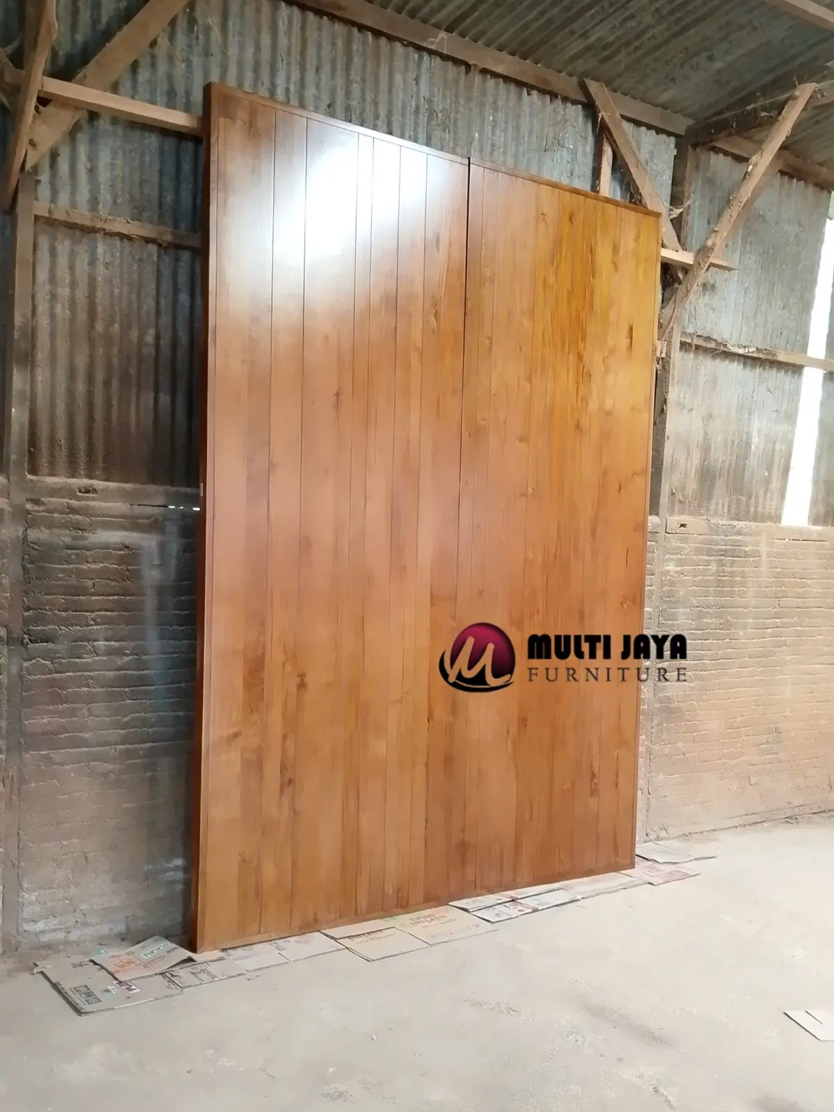 Pintu Jati Minimalis Mewah Pintu Utama Rumah Modern Pintu Jati Kupu Tarung