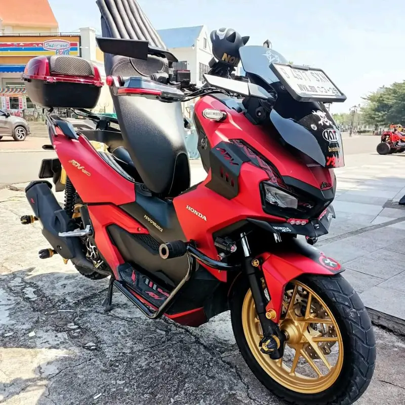 Crashbar Tubular ADV 150/160 Model Terbaru - Honda - Baut, Besi Motorcycle 2