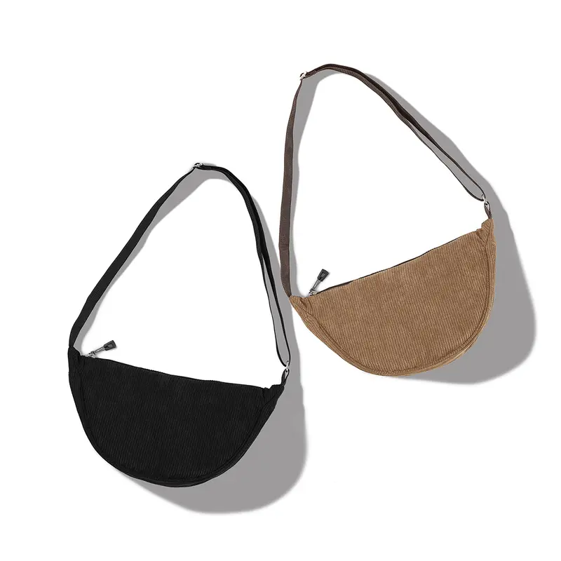 [N01714] TAS SLINGBAG CORDUROY/ SELEMPANG PRIA BASIC 0