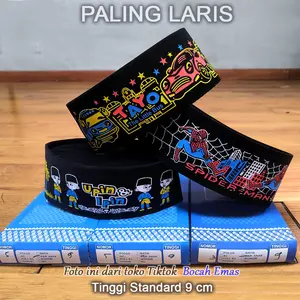 Peci Songkok Kopiah Anak Motif Tayo Original Muslim Nyaman