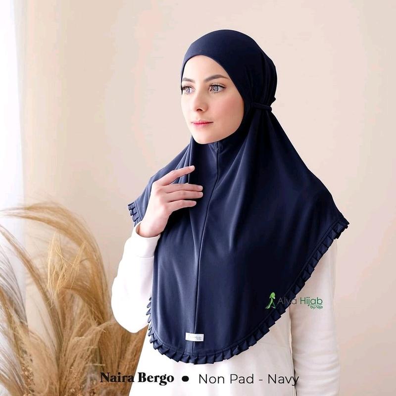 Jilbab Instan Bergo Naira Rempel Jersey Premium Good Jersey Terbaru 5