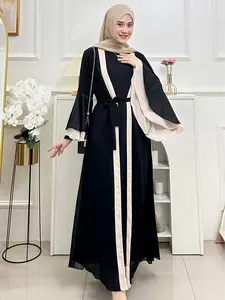 Outer Wanita Kekinian Hijab Style - Long Outer Cardigan Remaja Dewasa Casual