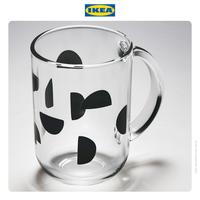 Gambar IKEA SKEDSTOR Mug / Gelas Minum Bahan Kaca Warna Kuning / Hitam Isi 2pc dari IKEA Indonesia Kota Administrasi Jakarta Timur 3 Tokopedia