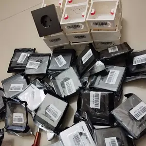 Saklar Lampu Dinding Tipe 86 Lampu Modern Universal Soket Titik Colokan dengan USB Outlet Elektrik Kotak Tembaga