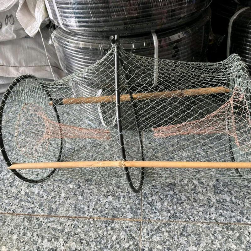 combo 20 cái  lờ rộng 26cm dài 48 cm tặng kèm 1cây rim ko kèm cây trống hom sắn vành nhựa dẻo 8l đặc được các loại cá lóc cá trê rô phi