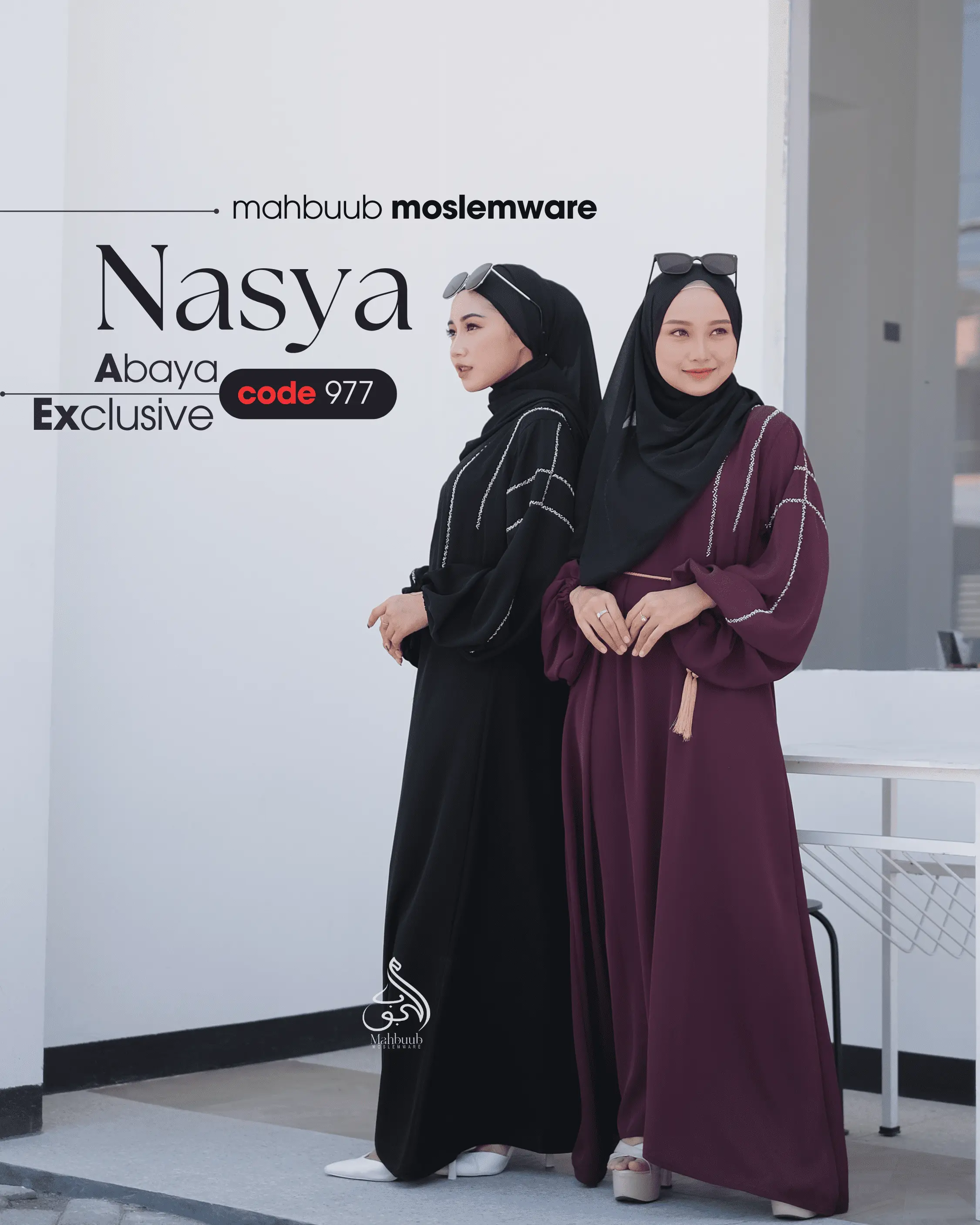Abaya Nasya Exclusive Fursan Gamis Arab Terbaru Dress Turkey Mewah Boutique Mahbuub Collection