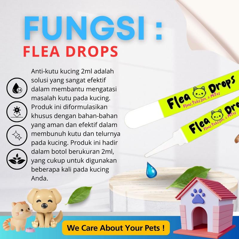 Product Introduction of Tetes kutu sulusi mengatasi segala jenis kutu flea drop anti kutu dengan mudah dan aman DELLO 2