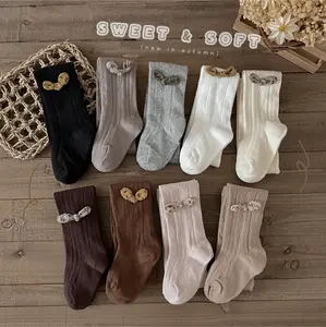 LAMIER-LG-226 Legging Rajut Polos Tutup Kaki Impor Korea - Stoking Stocking Leging Anak Bayi Rajut Knit Premium untuk Newborn