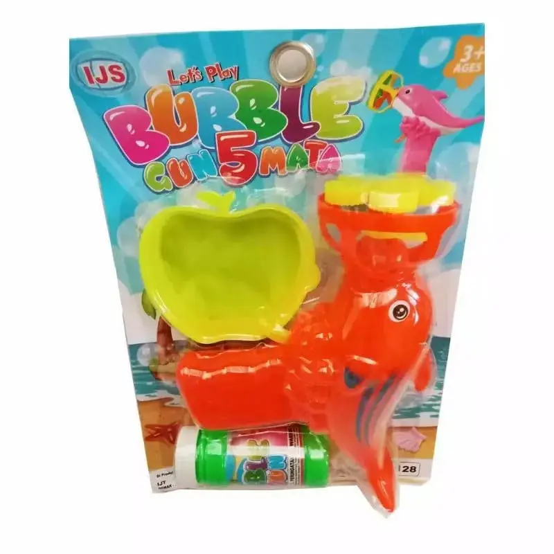 Mainan Bubble  4 Mata . Gelembung Balon Sabun Gelembung 3