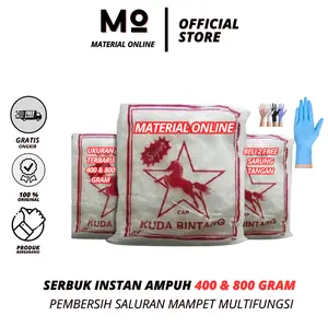 Dijamin Ampuh Serbuk Pembersih Saluran WC 800gram & 400gram Penghilang Noda Karat & Semburan Cat