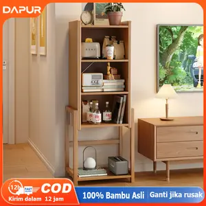 [DH]Rak Buku Rak buku anak-anak lemari pajangan ruang tamuRak Buku Serbaguna 5 Susun atau Lemari Pajangan Display Minimalis