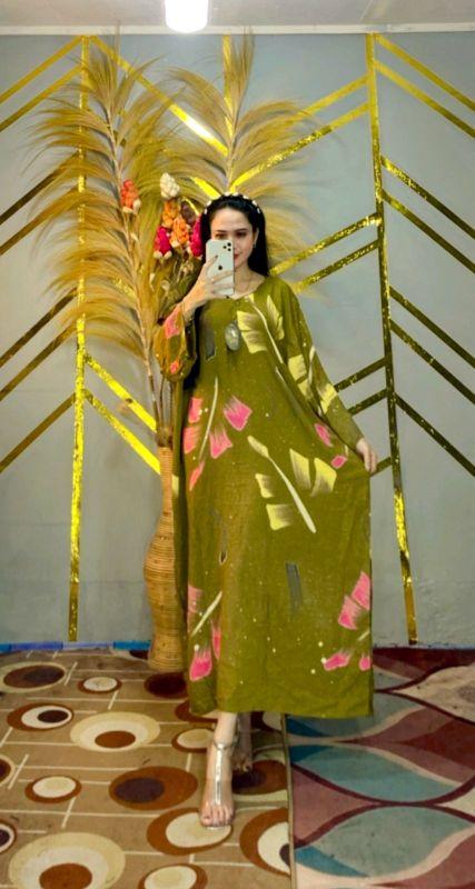 Product Introduction of LONGDRESS JUMBO ECER LD 140 PB 115 RAYON SANTUNG MOTIF PAMELA ONLY 45 RIBU 17