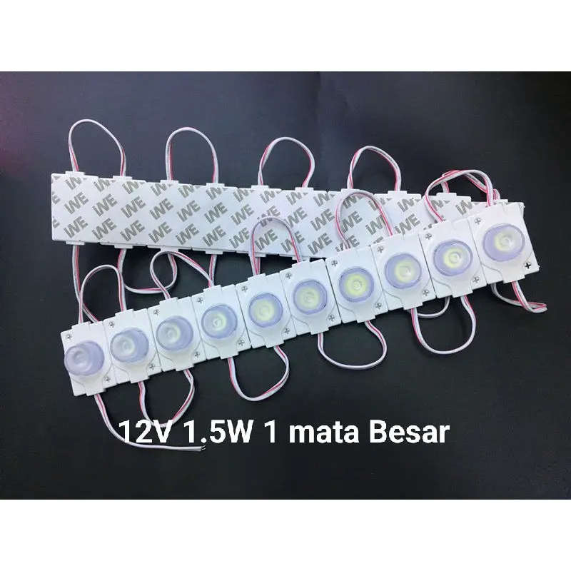 Lampu Modul LED 1 Mata 12V 1.5W/Lampu LED 1 Mata 12 Volt 1.5 Watt /Harga 1 pcs