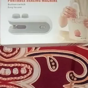 HJS Mesin Penyegel Kantong Makanan / Sealer Mini Snack Portable USB Rechargeable