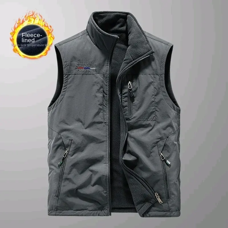Rompi Pria Keren Terbaru Dan Terpopuler / Vest Pria / Rompi  Casual / Rompi Dinas / Rompi Lapangan / Rompi Motor Tahan Angin / Jaket Rompi 2