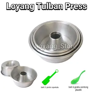 Loyang Tulban Bima Press Diameter 16 18 20 22 24 26 28 cm Bahan Aluminium  Kitchenware