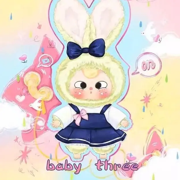เด็กทารก ตุ๊กตากระต่ายน้อยมาการอง ของแท้ ตุ๊กตาน่ารัก ของขวัญสร้างสรรค์ แฟชั่น เหมาะสำหรับการเล่นและสำนักงาน กล่องตาบอดอายุสามปี
