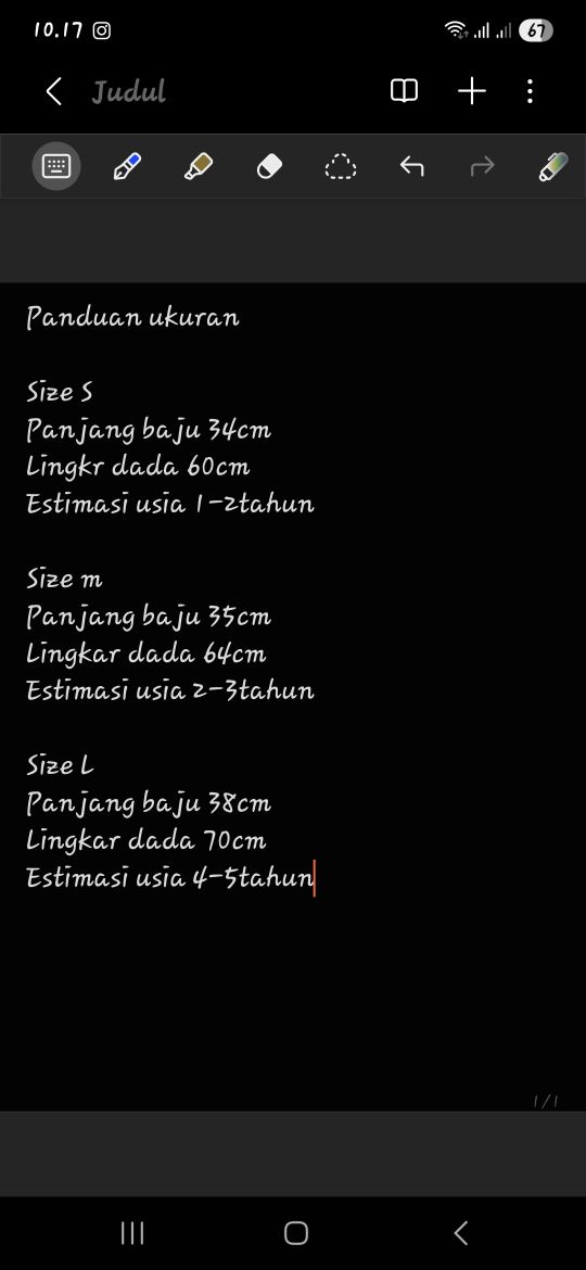 Blouse atasan anak korean style/baju anak crop 1-5tahun