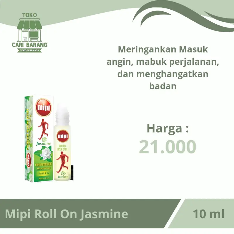 Mipi Roll On + Minya Aroma + Minyak Angin + Minyak Aroma Esensial 2