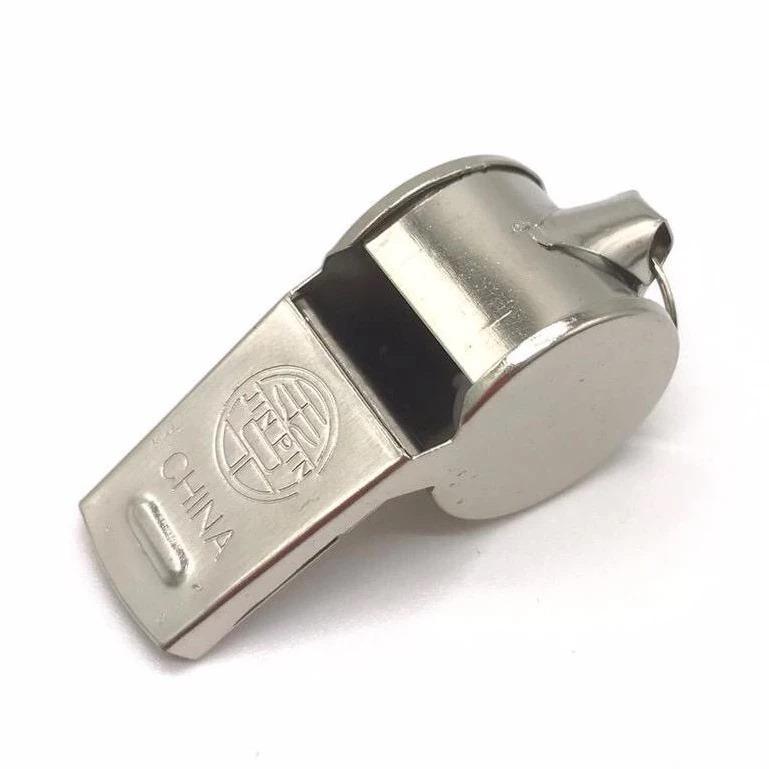 Wisel Metal Silver Sport Emergency Whistle Security Guard Referee ...