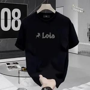 Kaos Pendek Lois New Motif Silver COD Atasan Pria Wanita S-XXXL Premium Unisex Tebal Kain Distro Lembut Nyaman Untuk Keseharian Anda 1231A3