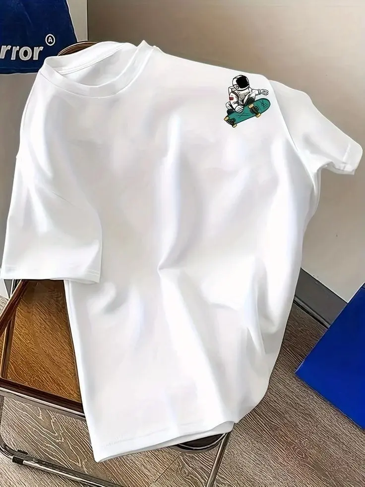 Kaos Distro Cowok Cewek Terbaru Simple Bahan Cotton Combed 24s Tebal Adem - Motif Street Flow