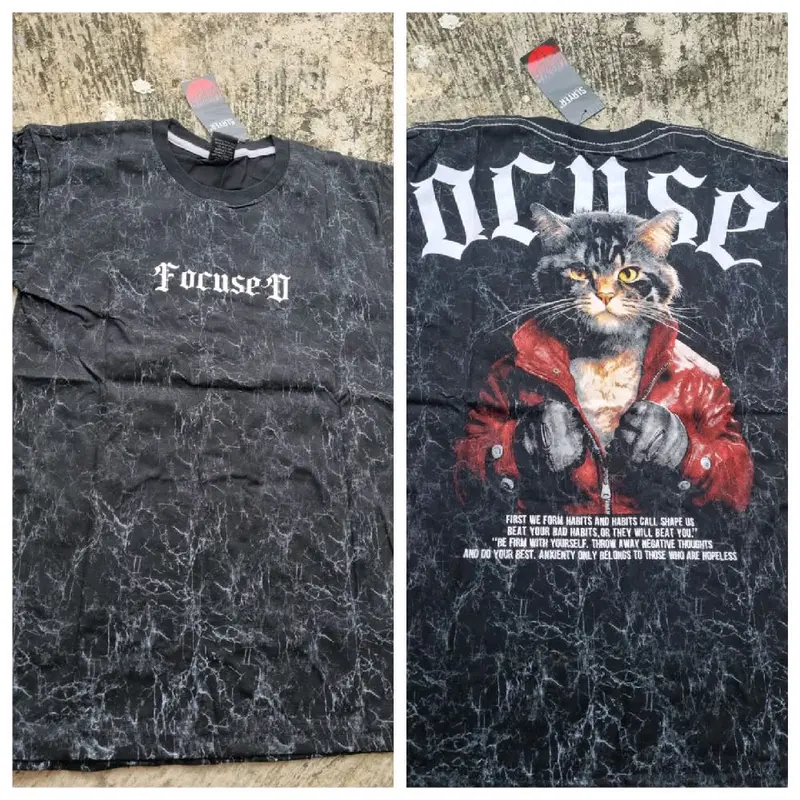 Kaos Atasan Tshirt Anak Usia 7-13 Tahun Lengan Pendek Karakter Cat Rider 6