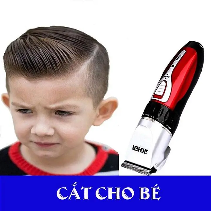 Tông đơ cắt tóc sạc điện  đa năng Jichen pin sạc 3W thời gian sử dụng liên tục 60 phút Tông đơ cạo râu 7