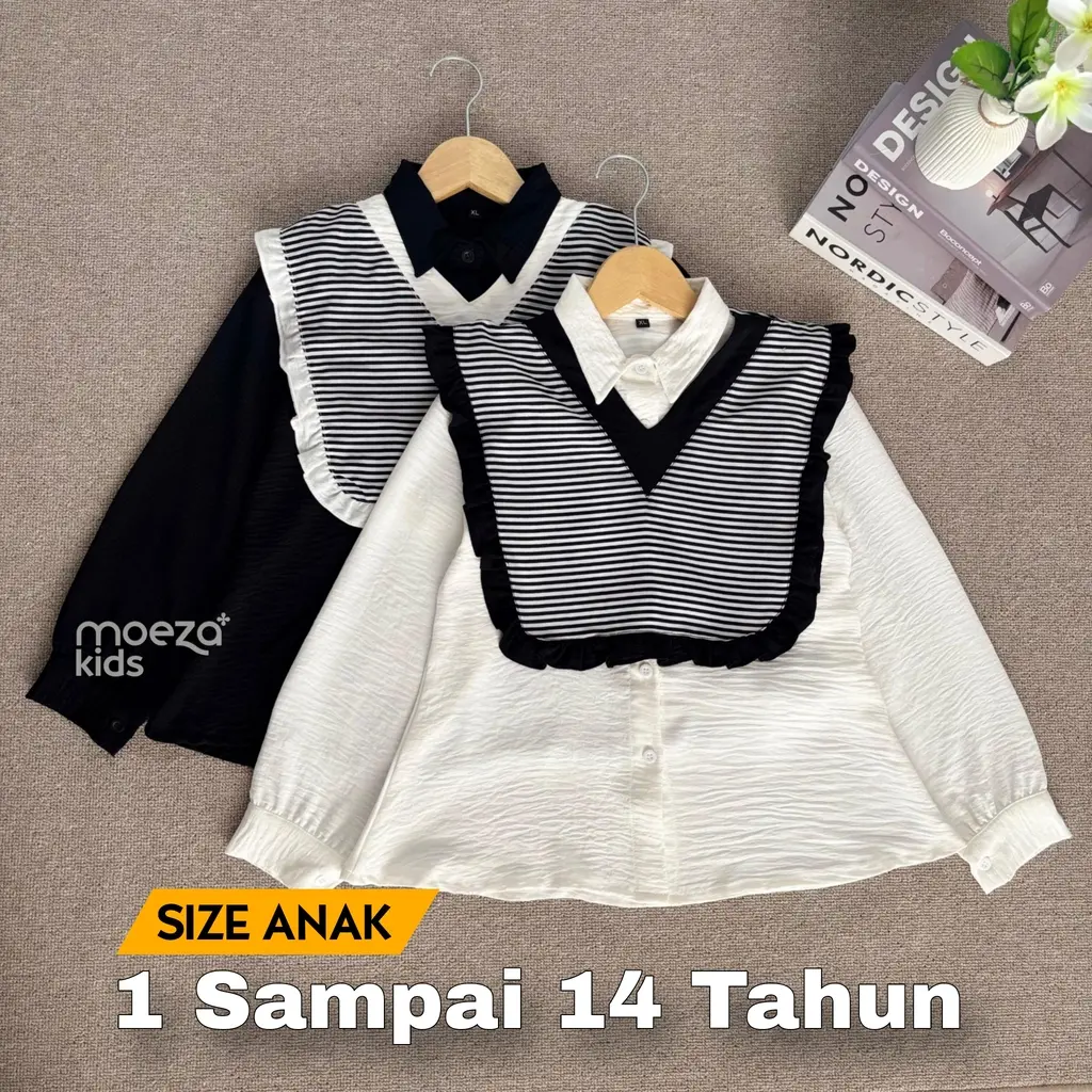 Heramia Blouse Anak Umur 1 Sampai 14 Tahun Size S M L XL XXL XXXL XXXXL 2XL 3XL 4XL 5XL 5L Usia 12 Tahun Baju Atasan