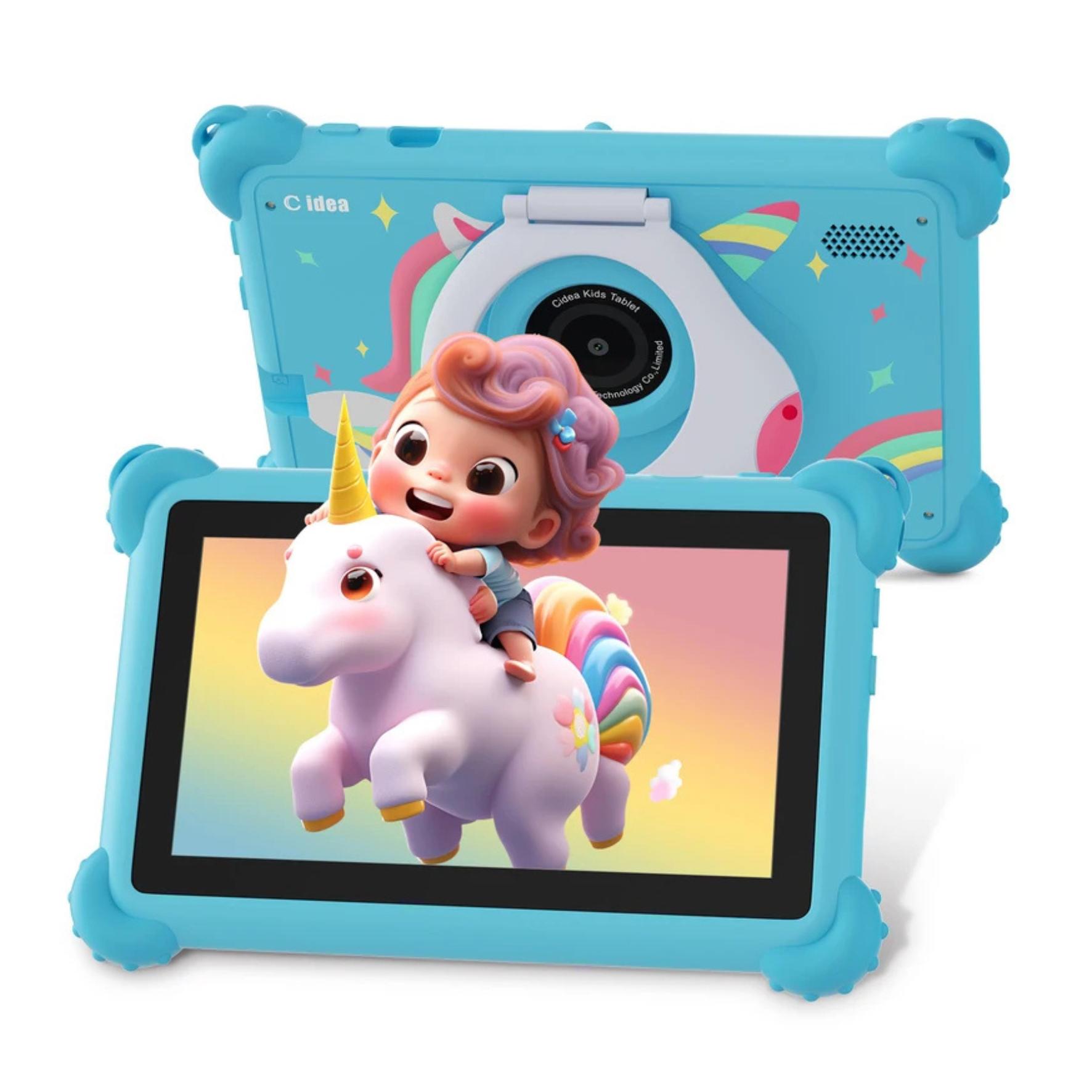 Tablet Anak C Idea Android 15 layar 7 Inch RAM 8GB+ROM 256GB Support 512GB 1024x600 IPS Baterai 5000mAh Kamera 2MP+5MP Case Unicorn Anti Shock Tablet Edukasi & Hiburan Anak dengan Parental Control tablet anak android tablet anak murah ungu dan biru Tablet Anak C Idea Android 15 layar 7 Inch RAM 8GB+ROM 256GB Support 512GB 1024x600 IPS Baterai 5000mAh Kamera 2MP+5MP Case Unicorn Anti Shock Tablet Edukasi & Hiburan Anak dengan Parental Control tablet anak android tablet anak murah ungu dan biru