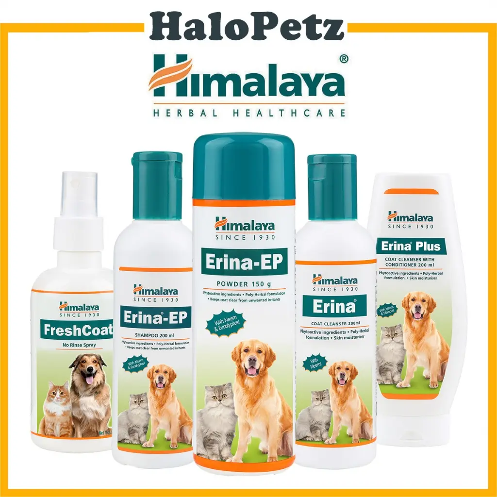 Himalaya Erina Shampoo | Conditioner | Powder | Flea Tick Control | Anti-Bacteria