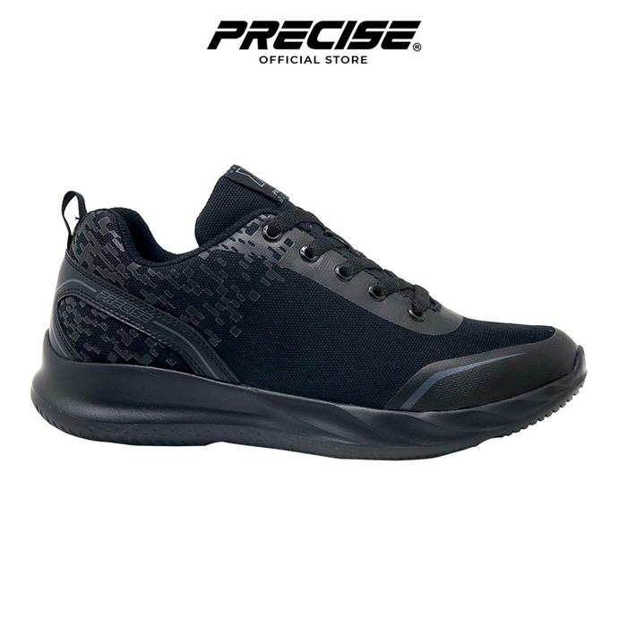 Gambar Precise Kenzie LC W Sepatu Sekolah Sneakers Pria - All Black - 37 dari Precise Kota Surabaya Tokopedia