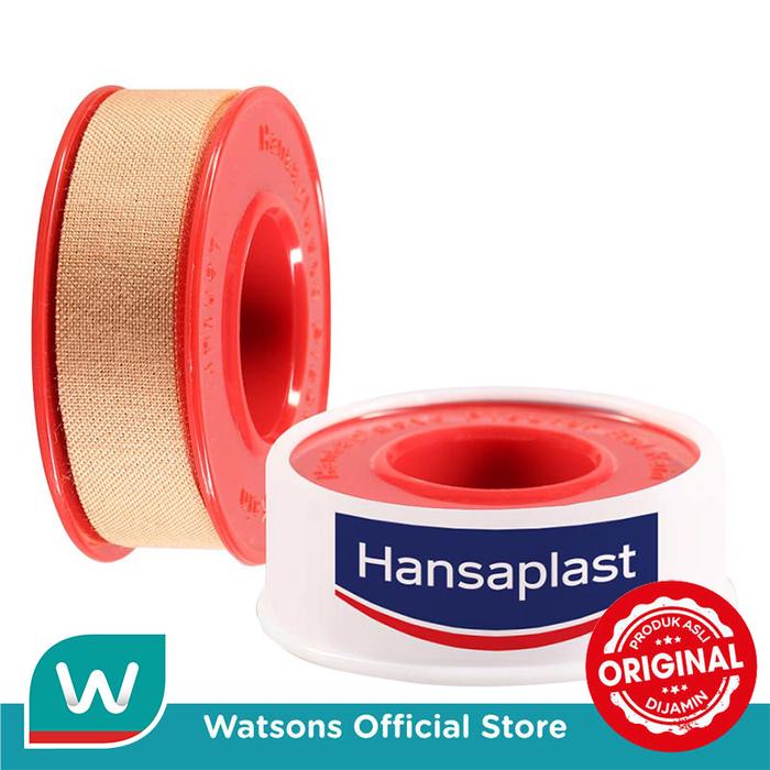 Gambar Hansaplast Perban Luka Roll Kain 5m P3K Perban Rol dari Watsons Indonesia Official Store Kab. Tangerang Tokopedia