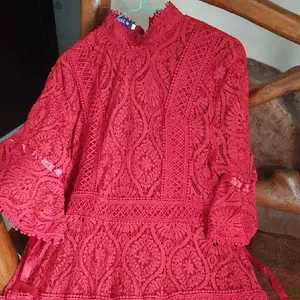 tunic brukat merah .rM  New )