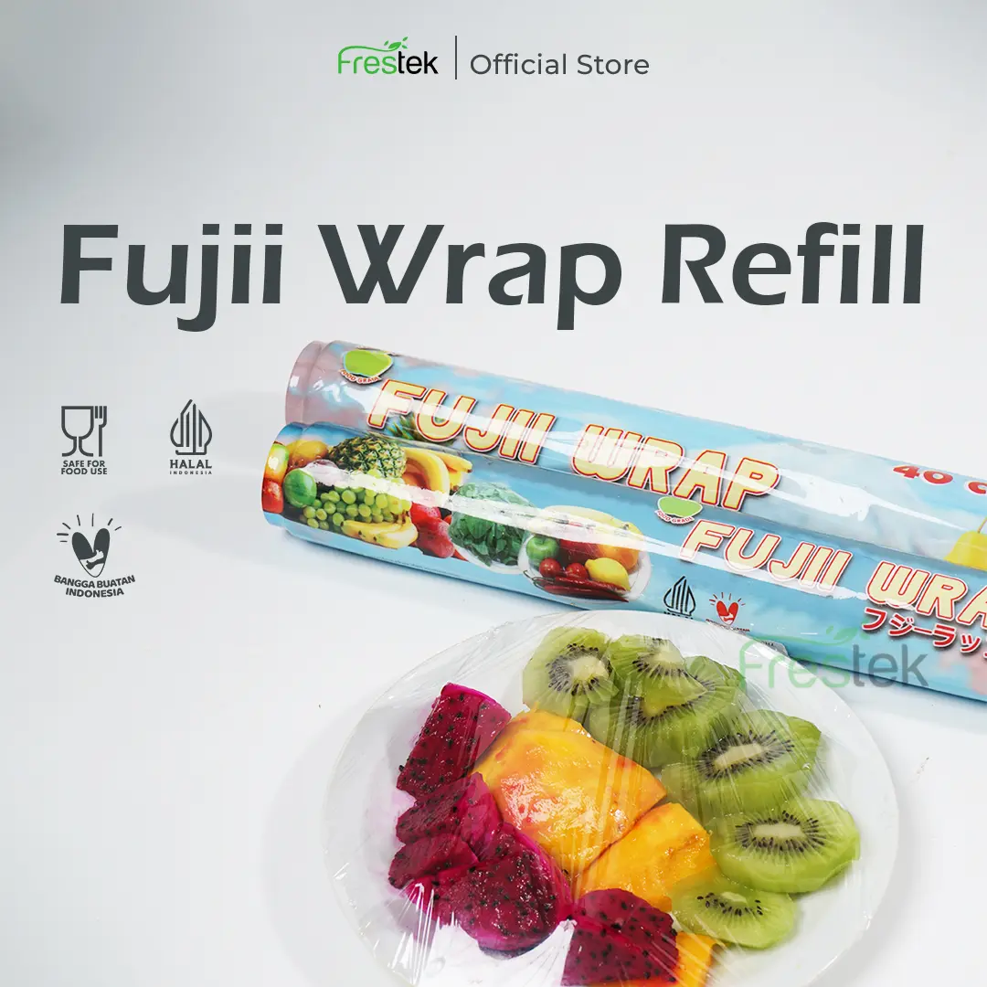 FUJII WRAP Plastik Wrapping / Cling Wrap Refill 25m Food Grade